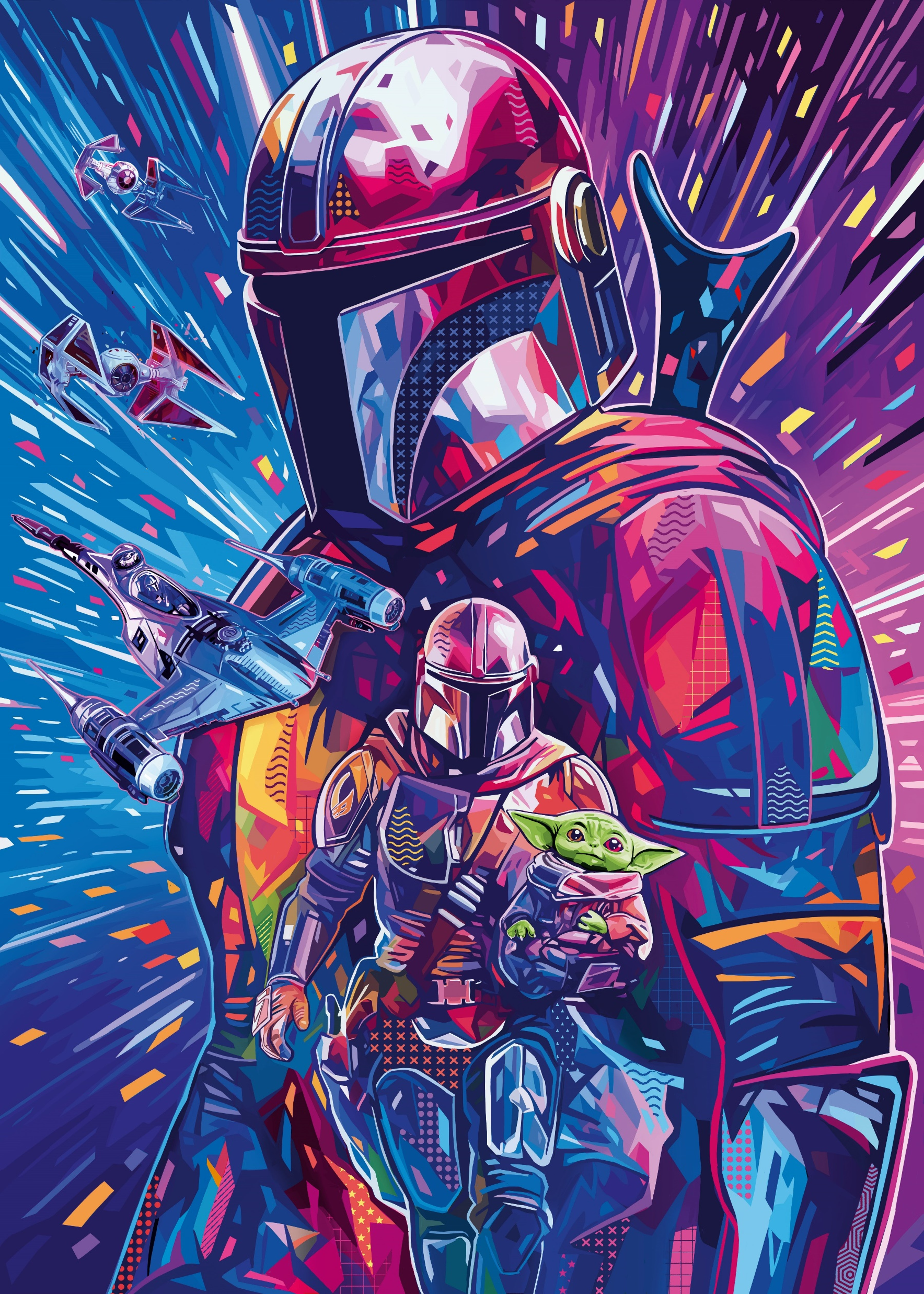 Star Wars Puzzle - The Mandalorian 500pc